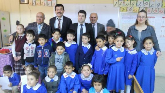Milli Eğitim Müdürümüz Mehmet BOZDAĞ´ın Karne Dağıtım Törenine Katıldı