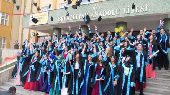 Boğazlıyan Anadolu Lisesi Mezuniyet Töreni Yapıldı.