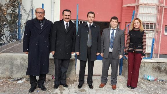 Kaymakamımız Davut Sinanoğlu ve Müdürümüz Mehmet Bozdağ ´ın Pansiyon Ziyareti